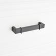 Marta Solid Brass Cabinet Pull - Matte Black - 5-1/16" Centers, , large image number 3