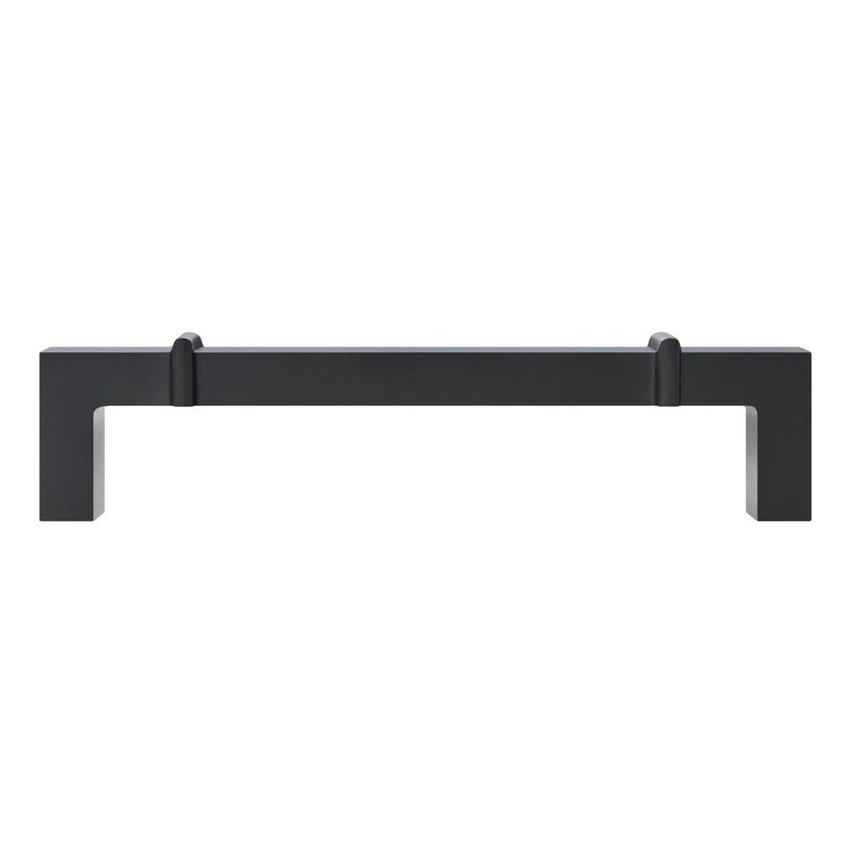 Marta Solid Brass Cabinet Pull - Matte Black - 5-1/16" Centers, , large image number 2