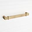 Marta Solid Brass Cabinet Pull - Antique Brass - 7-9/16" Centers, , large image number 3