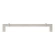 Marta Solid Brass Cabinet Pull - Brushed Nickel - 7-9/16" Centers, , large image number 2