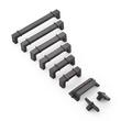 Marta Cast Iron Cabinet Pull - Antique Iron - 8-13/16" Centers, , large image number 1