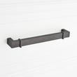 Marta Cast Iron Cabinet Pull - Antique Iron - 8-13/16" Centers, , large image number 3