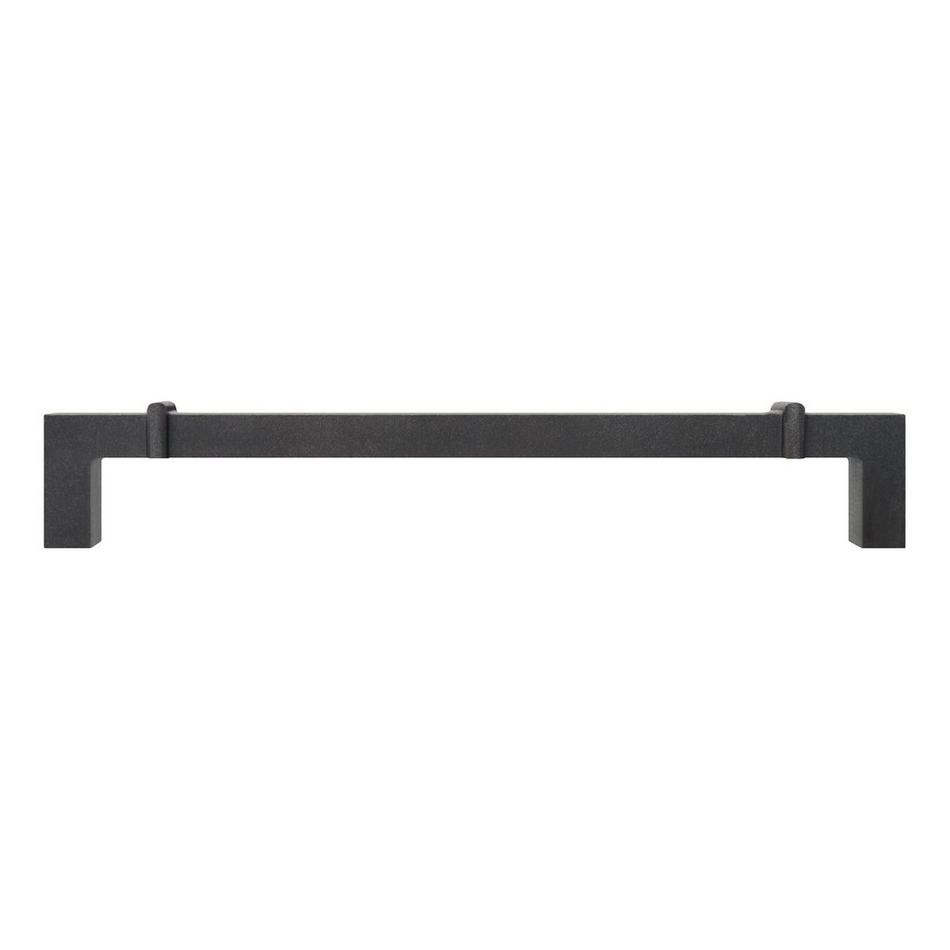Marta Cast Iron Cabinet Pull - Antique Iron - 8-13/16" Centers, , large image number 2