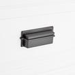 Marta Solid Brass Bin Pull - Matte Black - 3" Centers, , large image number 3