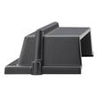 Marta Solid Brass Bin Pull - Matte Black - 3" Centers, , large image number 2