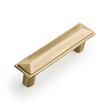 Bresnick Solid Brass Cabinet Pull - Antique Brass - 3-3/4" Centers, , large image number 0