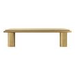 Bresnick Solid Brass Cabinet Pull - Antique Brass - 3-3/4" Centers, , large image number 2