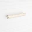 Bresnick Solid Brass Cabinet Pull - Brushed Nickel - 5-1/16" Centers, , large image number 3