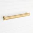 Bresnick Solid Brass Cabinet Pull - Antique Brass - 7-9/16" Centers, , large image number 3