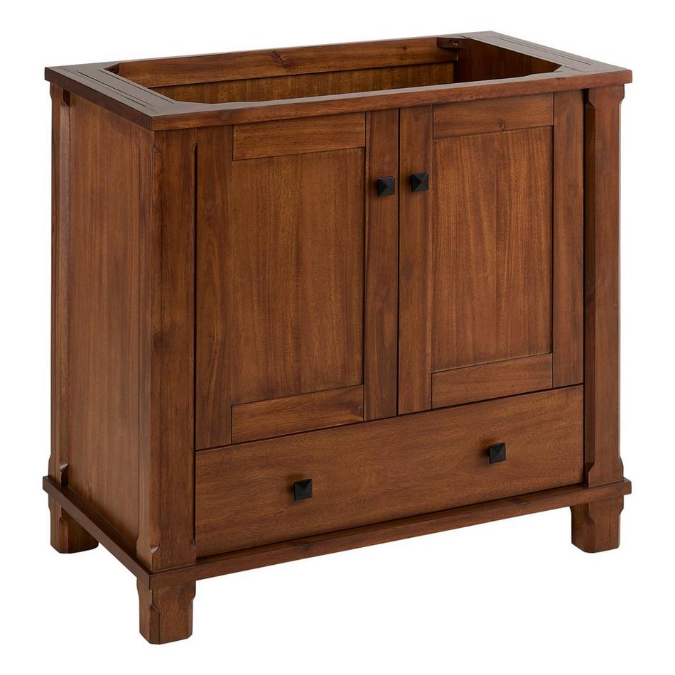 36" Theroux Vanity with Outlet - Tawny Brown - Vanity Cabinet Only, , large image number 0