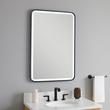 24" Faysel Rectangular Lighted Mirror, , large image number 0