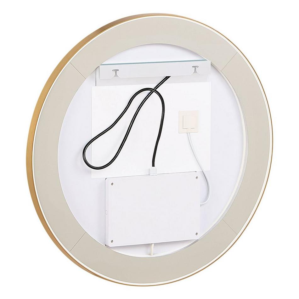 24" Faysel Round Lighted Mirror, , large image number 3
