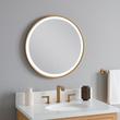 24" Faysel Round Lighted Mirror, , large image number 0