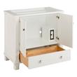 36" Theroux Vanity with Rectangular Undermount Sink - Outlet - Bright White, , large image number 4