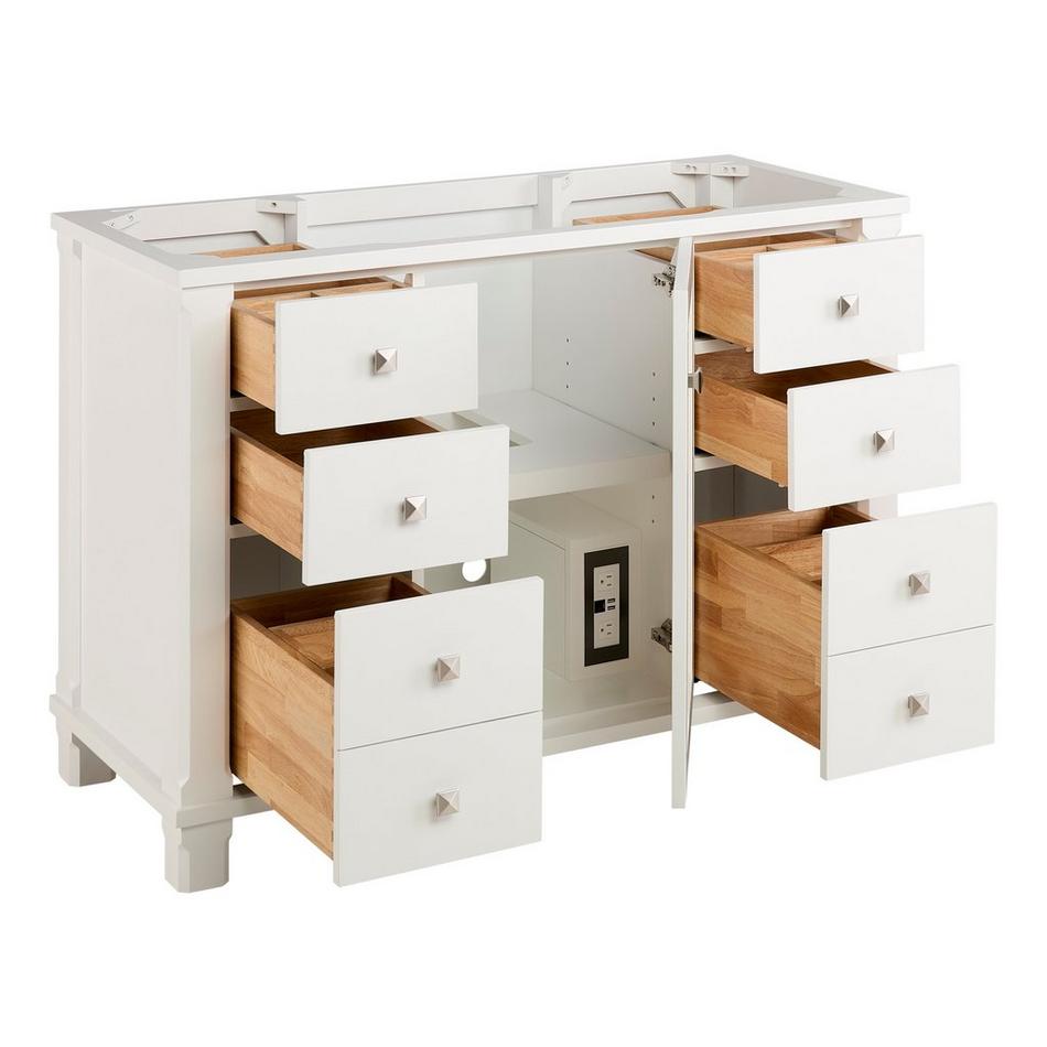 48" Theroux Vanity with Rectangular Undermount Sink - Outlet - Bright White, , large image number 4