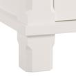 72" Theroux Double Vanity with Undermount Sinks - Outlets - Bright White - Carrara - 3 Hole, , large image number 5