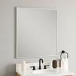 34" Kardon Rectangular Framed Mirror - Satin Nickel, , large image number 0