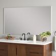 58" Kardon Rectangular Framed Mirror - Satin Nickel, , large image number 0