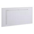 58" Kardon Rectangular Framed Mirror - Satin Nickel, , large image number 2