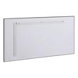 58" Kardon Rectangular Framed Mirror - Matte Black, , large image number 2
