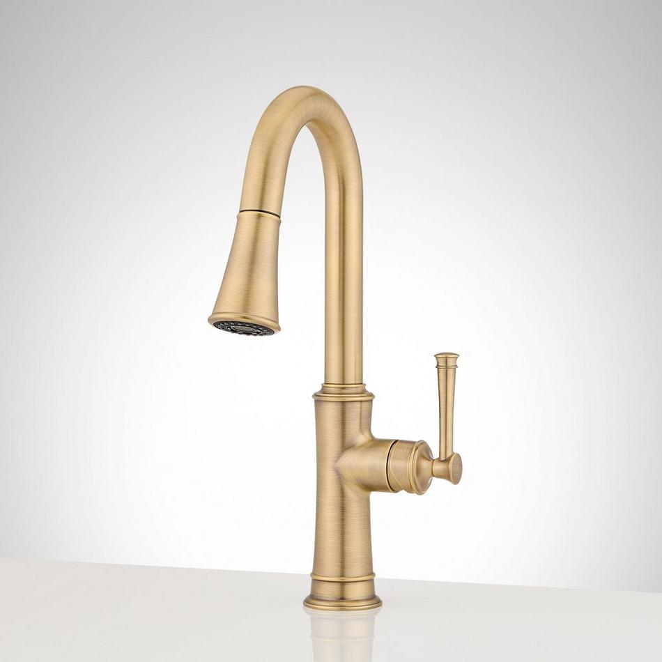 Beasley Single-Hole Pull-Down Bar Faucet, , large image number 0