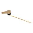 Bradenton Toilet Flush Handle - Aged Brass, , large image number 1