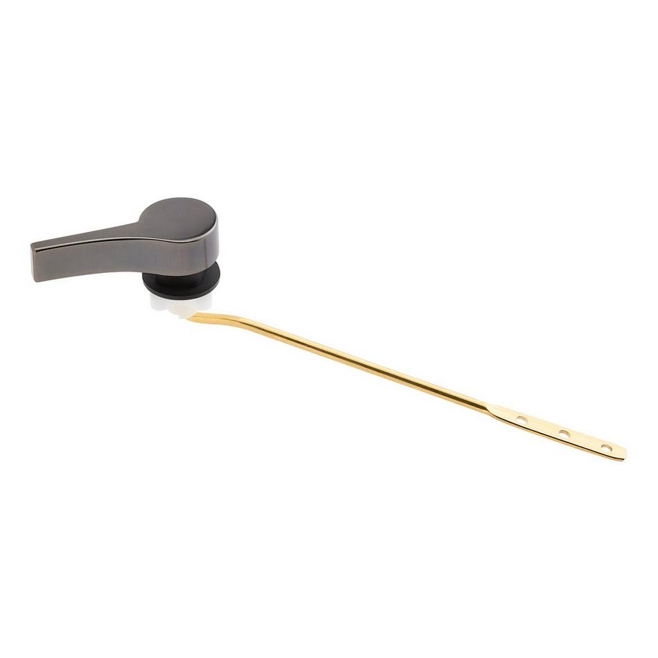 Bradenton Toilet Flush Handle - Gunmetal, , large image number 1