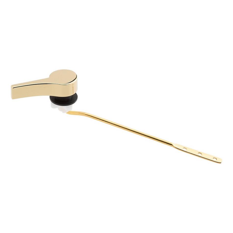 Bradenton Toilet Flush Handle - Polished Brass, , large image number 1