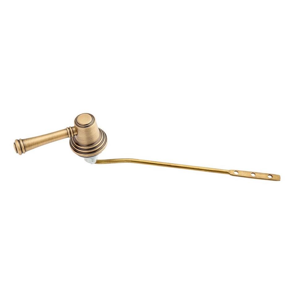 Key West Toilet Tank Handle - Aged Brass, , large image number 1