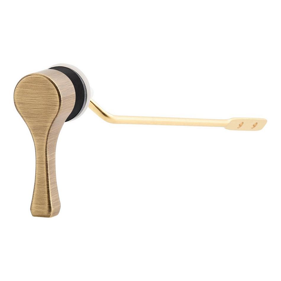 Carraway Toilet Tank Handle - Aged Brass, , large image number 1