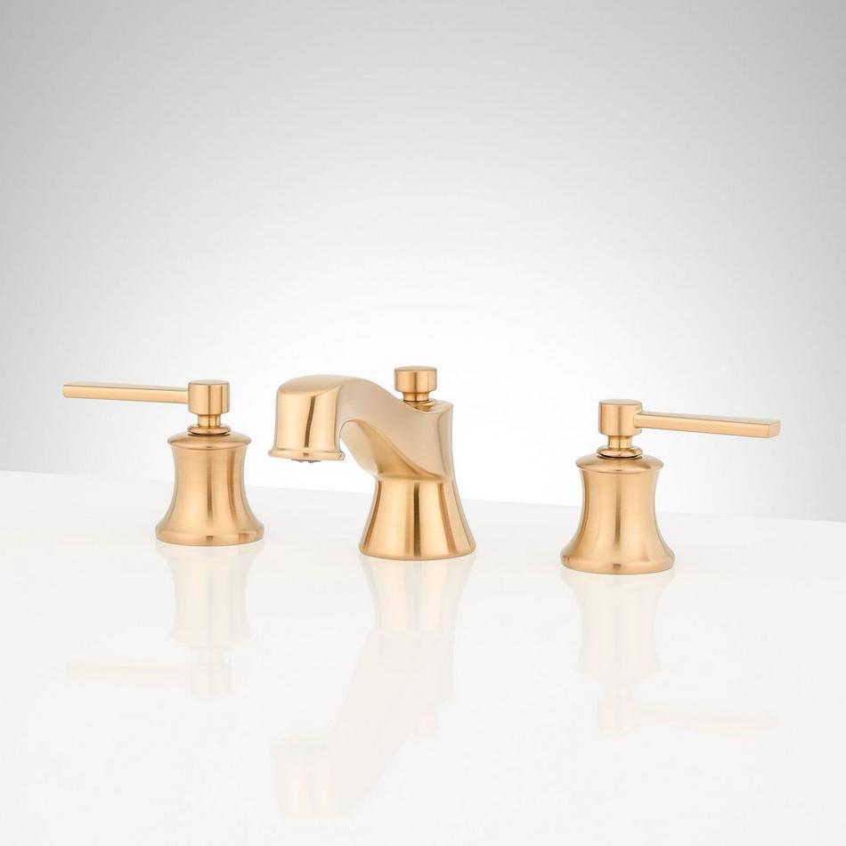 Pendleton Widespread Bathroom Faucet - Brushed Gold, , large image number 0