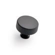 Brixlee Reeded Brass Round Knob, , large image number 2