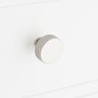 Brixlee Reeded Brass Round Knob - Brushed Nickel/Polished Nickel, , large image number 3