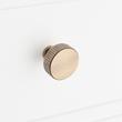 Brixlee Reeded Brass Round Knob, , large image number 6