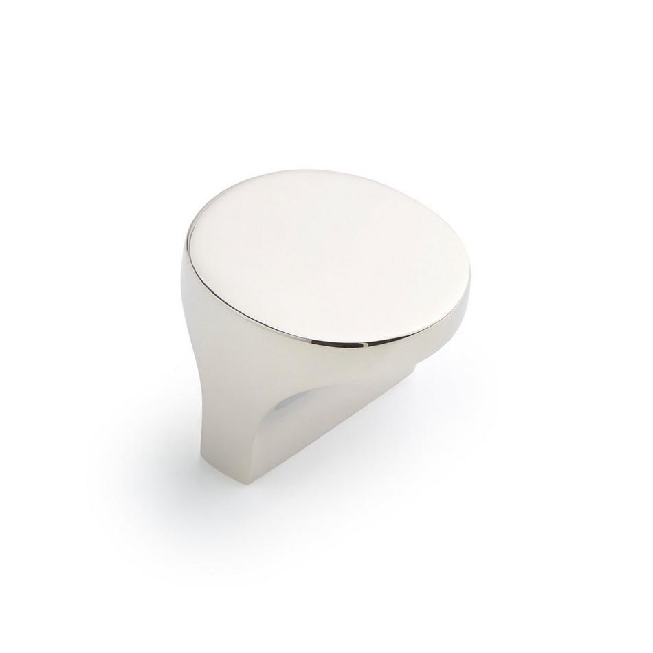 Pleso Brass Round Cabinet Knob, , large image number 2