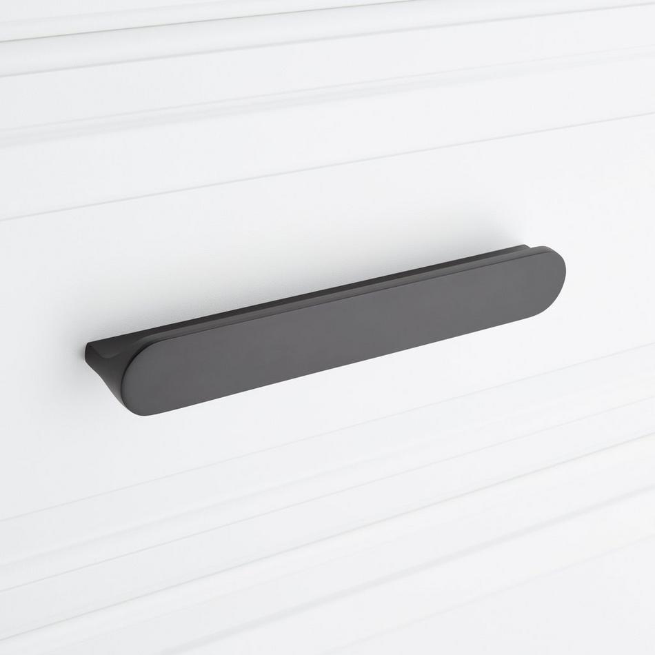 Pleso Brass 3-Position Adjustable Oversized Cabinet Pull - Matte Black, , large image number 3