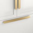 Pleso Brass Adjustable Appliance Pull - Satin Brass - 12" to 18" Centers, , large image number 0