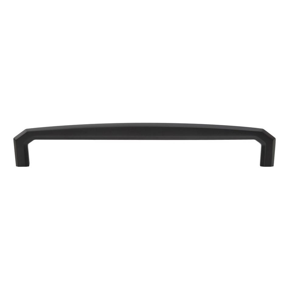 Ponderay Brass Cabinet Pull - Matte Black - 7-9/16" Centers, , large image number 2