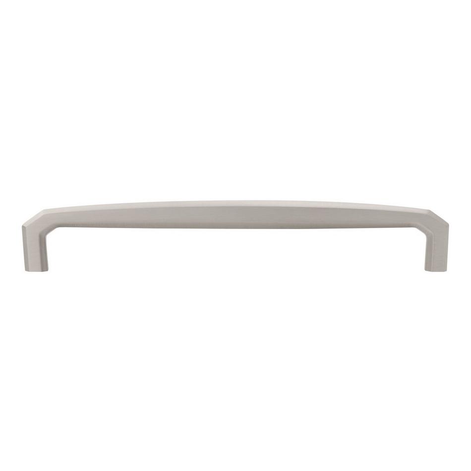 Ponderay Brass Cabinet Pull - Brushed Nickel - 7-9/16" Centers, , large image number 2