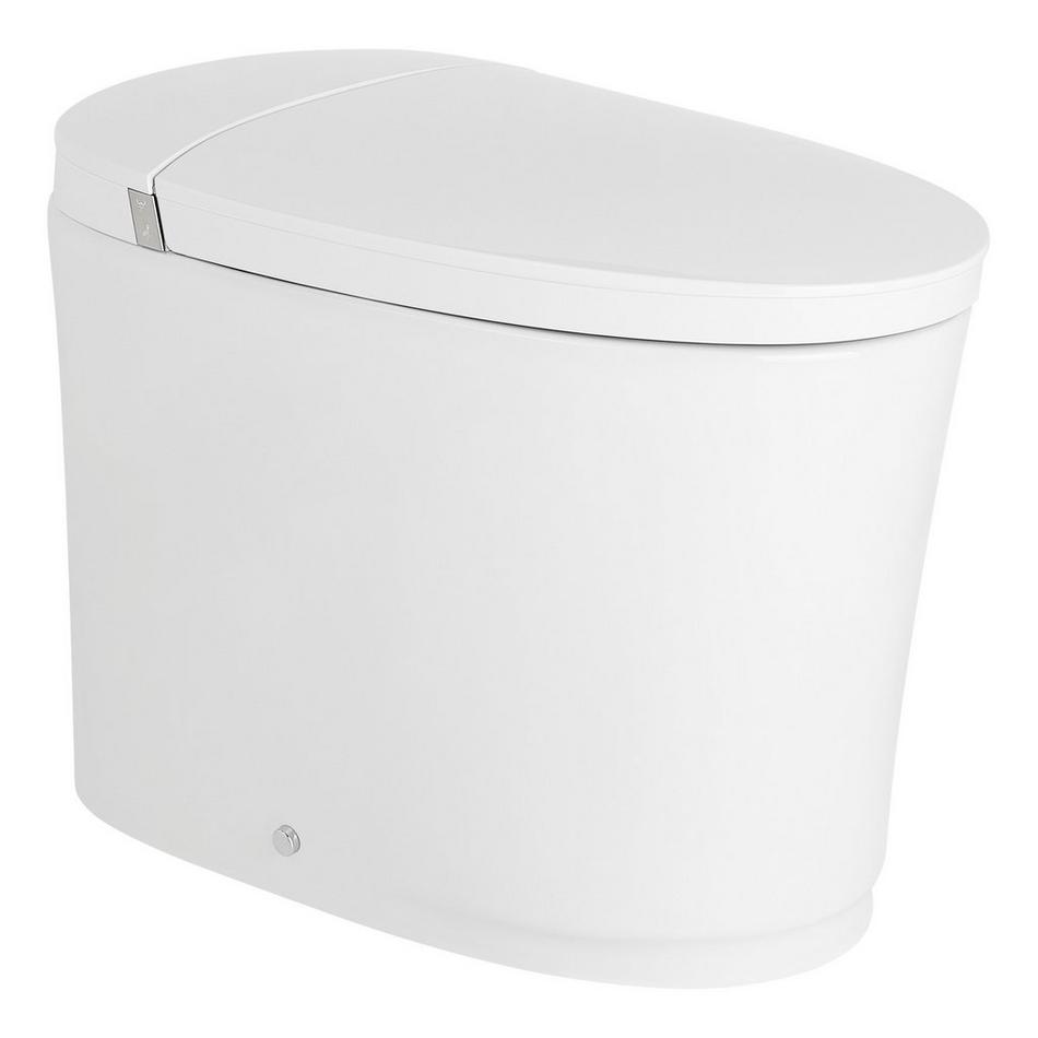 Delphine Elongated Smart Toilet with Bidet, Heated Seat, & Auto-Flush, , large image number 1