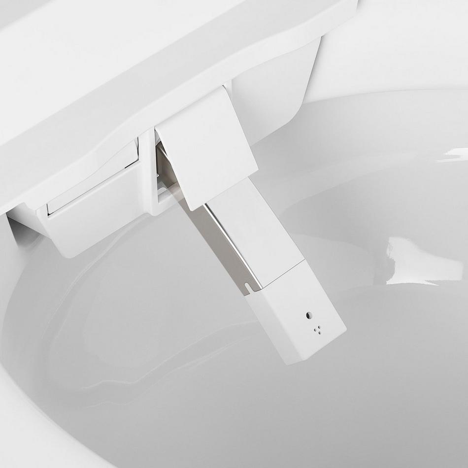 Delphine Elongated Smart Toilet with Bidet, Heated Seat, & Auto-Flush, , large image number 5