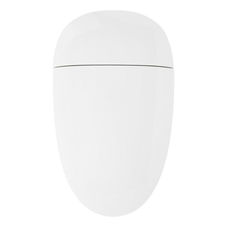 Delphine Elongated Smart Toilet with Bidet, Heated Seat, & Auto-Flush, , large image number 3