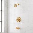Pendleton Pressure Balance Tub and Shower System - Brushed Gold, , large image number 0