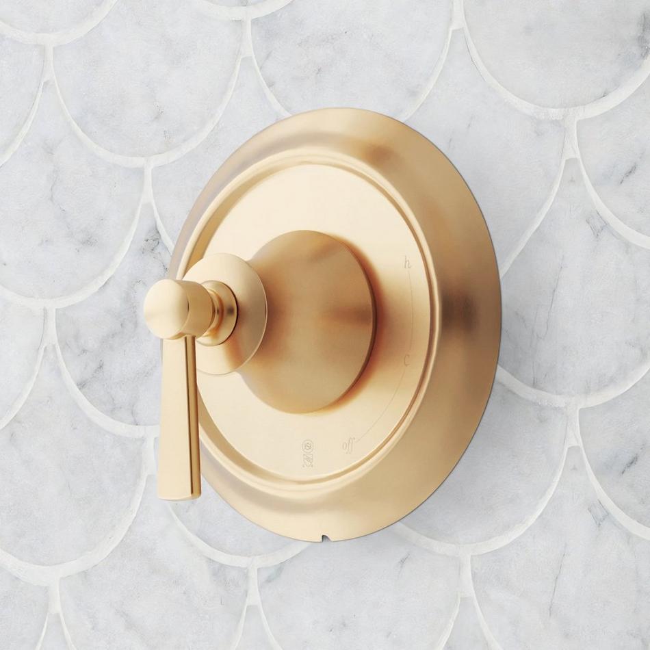 Pendleton Pressure Balance Shower System with Hand Shower - Brushed Gold, , large image number 3