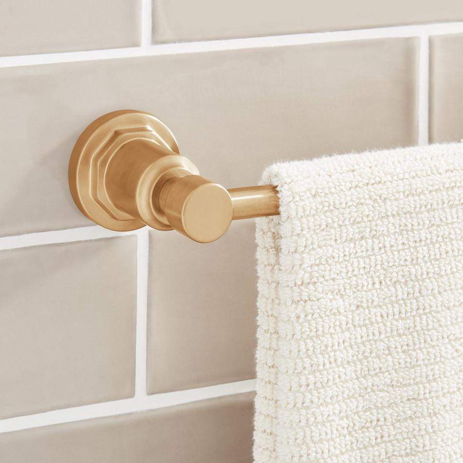 18" Greyfield Towel Bar - Brushed Gold, , large image number 0