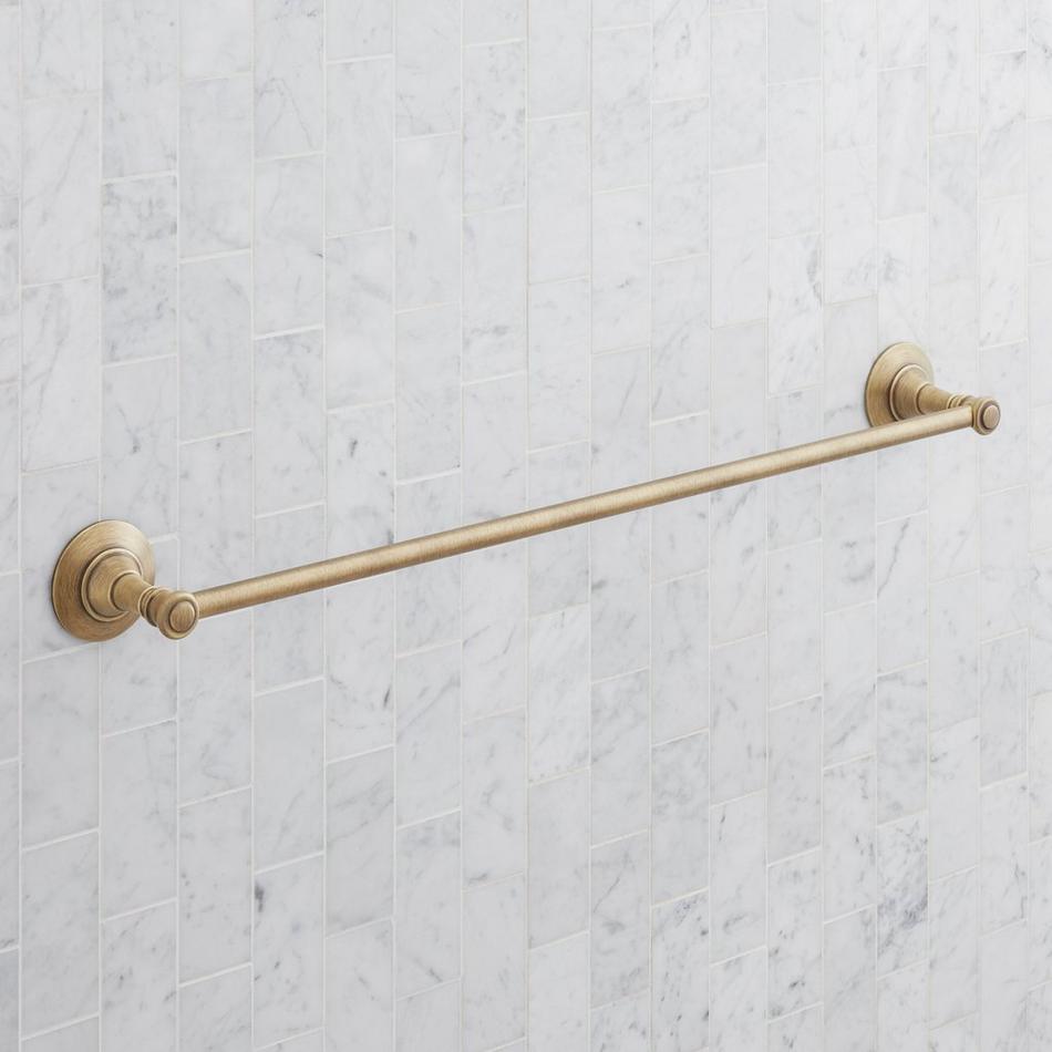 18" Marceau Towel Bar - Aged Brass, , large image number 1