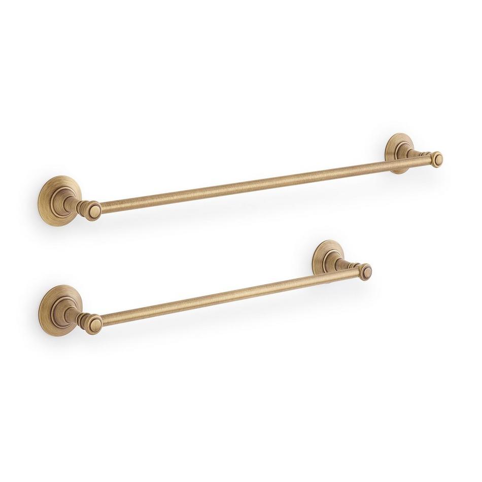 18" Marceau Towel Bar - Aged Brass, , large image number 2