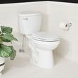 Bradenton Two-Piece Elongated Toilet - 10" Rough-In - 16" Bowl Height - Left Hand - Less Seat, , large image number 0