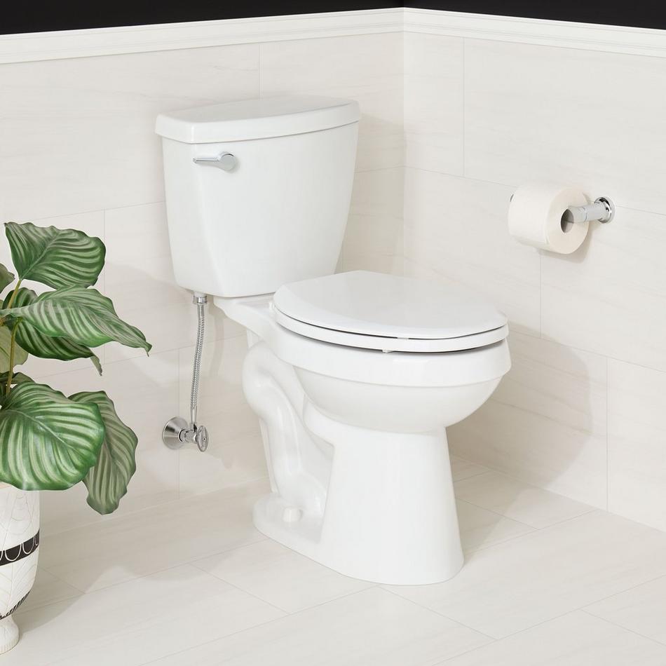 Bradenton Two-Piece Elongated Toilet - 10" Rough-In - 16" Bowl Height - Left Hand - Less Seat, , large image number 0