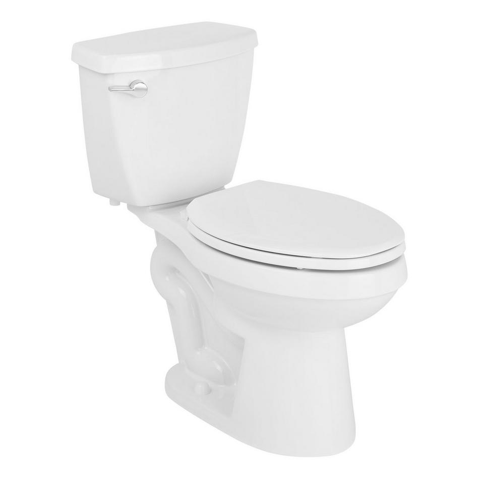 Bradenton Two-Piece Elongated Toilet - 10" Rough-In - 16" Bowl Height - Left Hand - Less Seat, , large image number 1